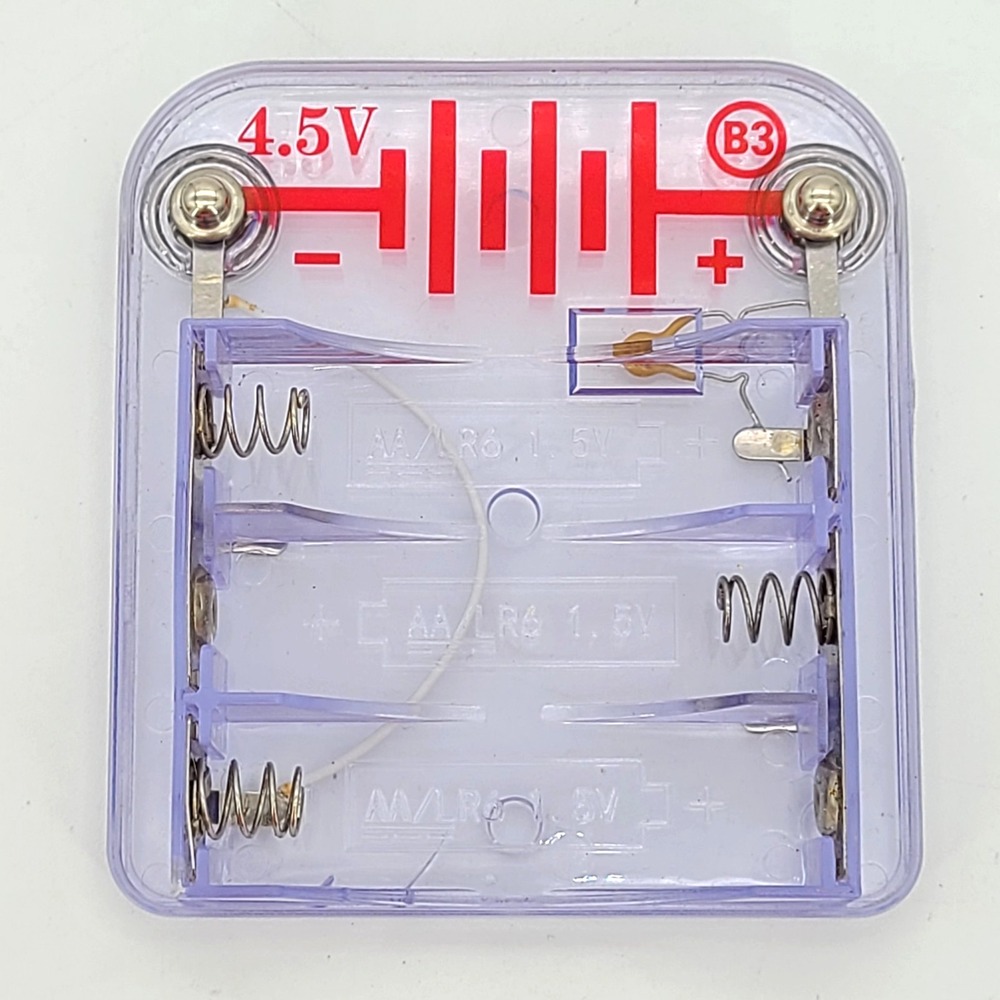 Snap Circuits Replacement Part 3 Battery Holder Nice 4.5 V Part B3